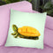Mango Tortuga Throw Pillow By Paul Fuentes