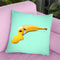 Banana Paint Throw Pillow By Paul Fuentes