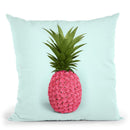 Pineapple Roses Throw Pillow By Paul Fuentes