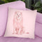 Pink Lion Throw Pillow By Paul Fuentes