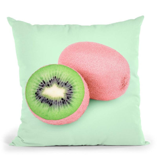 Pinkiwi Throw Pillow By Paul Fuentes