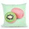 Pinkiwi Throw Pillow By Paul Fuentes