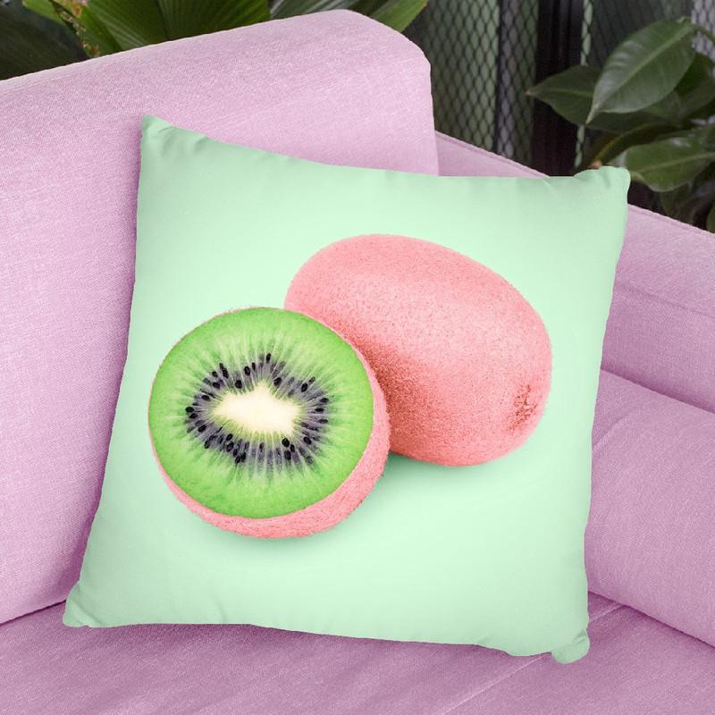 Pinkiwi Throw Pillow By Paul Fuentes