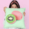 Pinkiwi Throw Pillow By Paul Fuentes