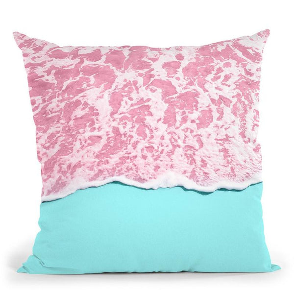 Pink Ocean Throw Pillow By Paul Fuentes