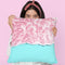 Pink Ocean Throw Pillow By Paul Fuentes