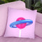 Planet Lolipopo Throw Pillow By Paul Fuentes