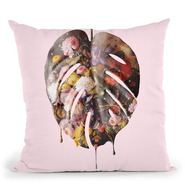 Still Life Monstera Throw Pillow By Paul Fuentes