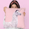 Unicorn Lama Throw Pillow By Paul Fuentes