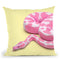 Yellow Snake Throw Pillow By Paul Fuentes