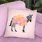 Zebra Balloon Throw Pillow By Paul Fuentes