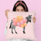 Zebra Balloon Throw Pillow By Paul Fuentes