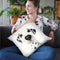 Milo V2 Throw Pillow By Patsy Ducklow
