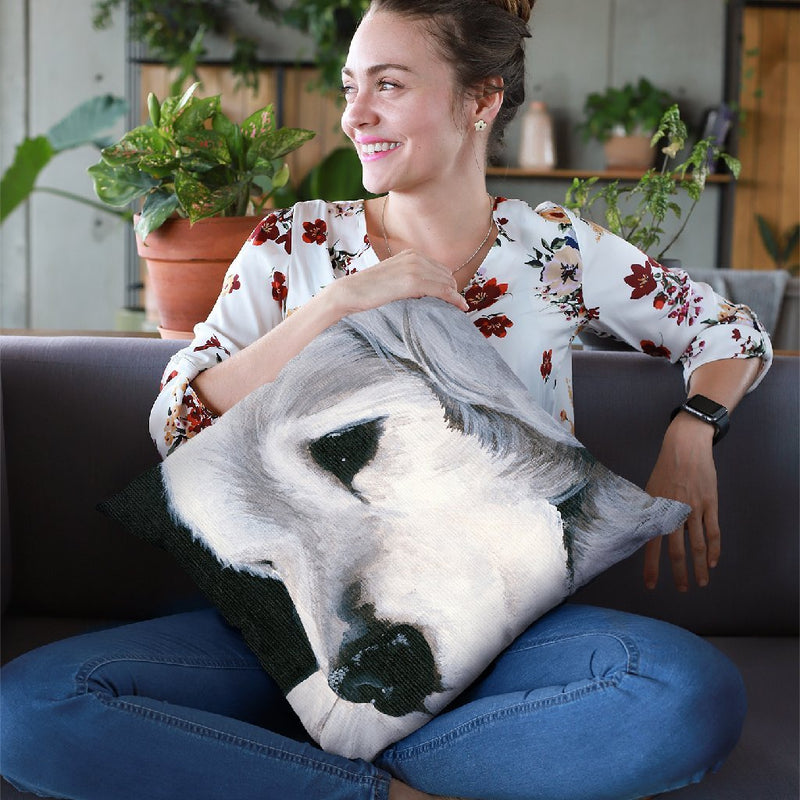 Max Ii Throw Pillow By Patsy Ducklow