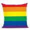 Flag Gay Pride Throw Pillow By Pride Designs - by all about vibe