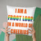 I Am A Fruit Loop Throw Pillow By Pride Designs - by all about vibe