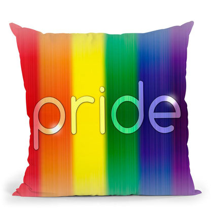 Gay Pride Iii Throw Pillow By Pride Designs - by all about vibe