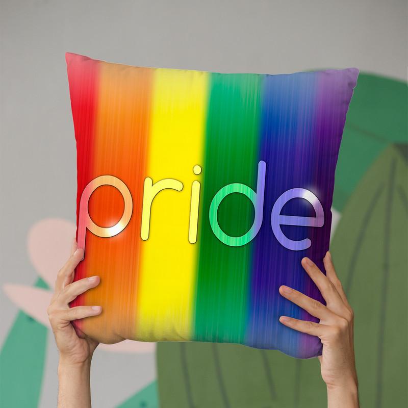 Gay Pride Iii Throw Pillow By Pride Designs - by all about vibe