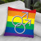 Guy Sign Gay Pride I Throw Pillow By Pride Designs - by all about vibe