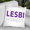 Lesbihonest Gay Pride Throw Pillow By Pride Designs - by all about vibe