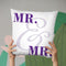 Mr & Mr Gay Pride I Throw Pillow By Pride Designs - by all about vibe