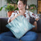Flowing Water Iii Throw Pillow By Piper Rhue
