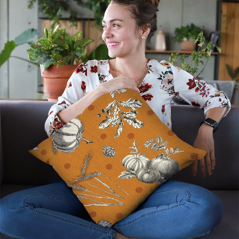 Autumn Farmhouse Step 01D Throw Pillow By Pela Studio
