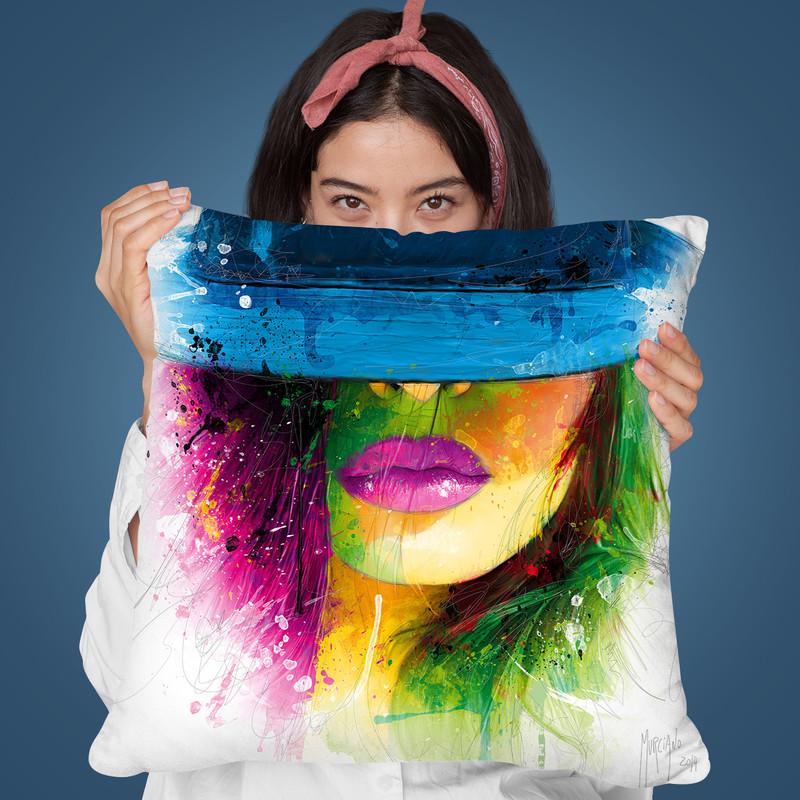 Coco Throw Pillow By Patrice Murciano
