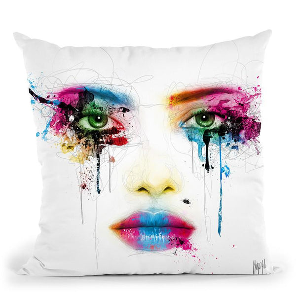 Colors Throw Pillow By Patrice Murciano