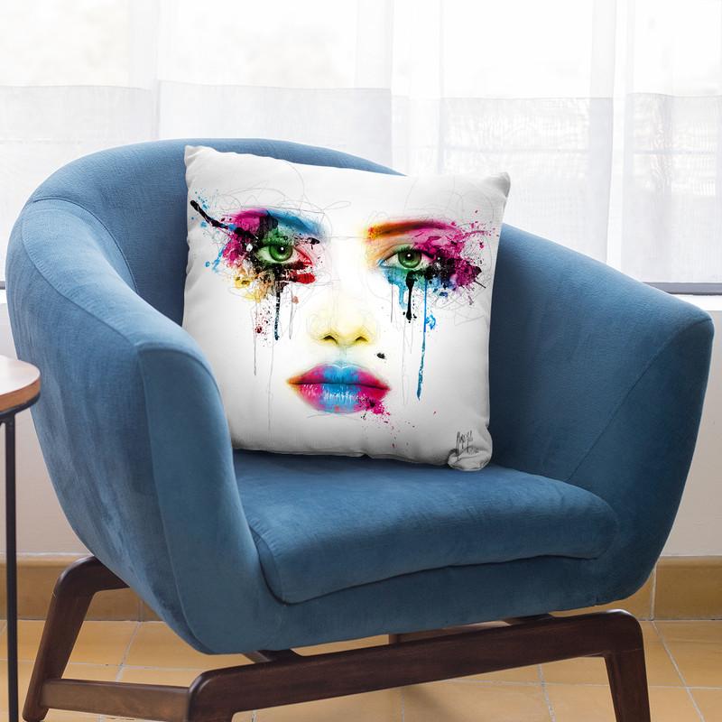 Colors Throw Pillow By Patrice Murciano