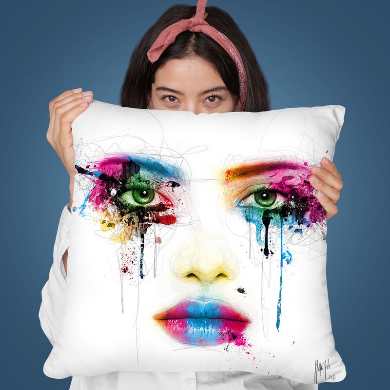 Colors Throw Pillow By Patrice Murciano