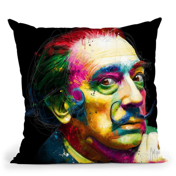 Dali Throw Pillow By Patrice Murciano