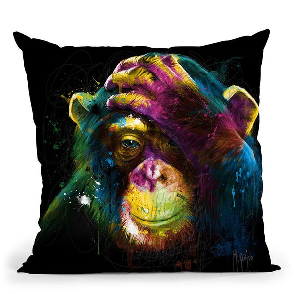 Darwin'S Preoccupations Throw Pillow By Patrice Murciano