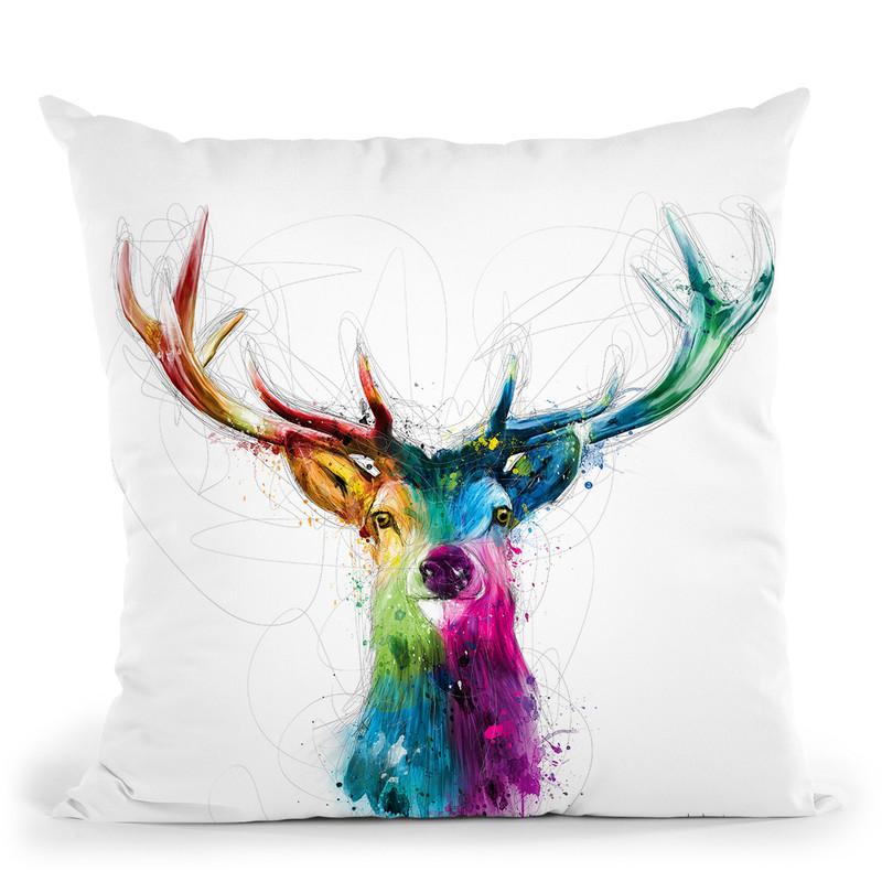 Free And Wild Throw Pillow By Patrice Murciano