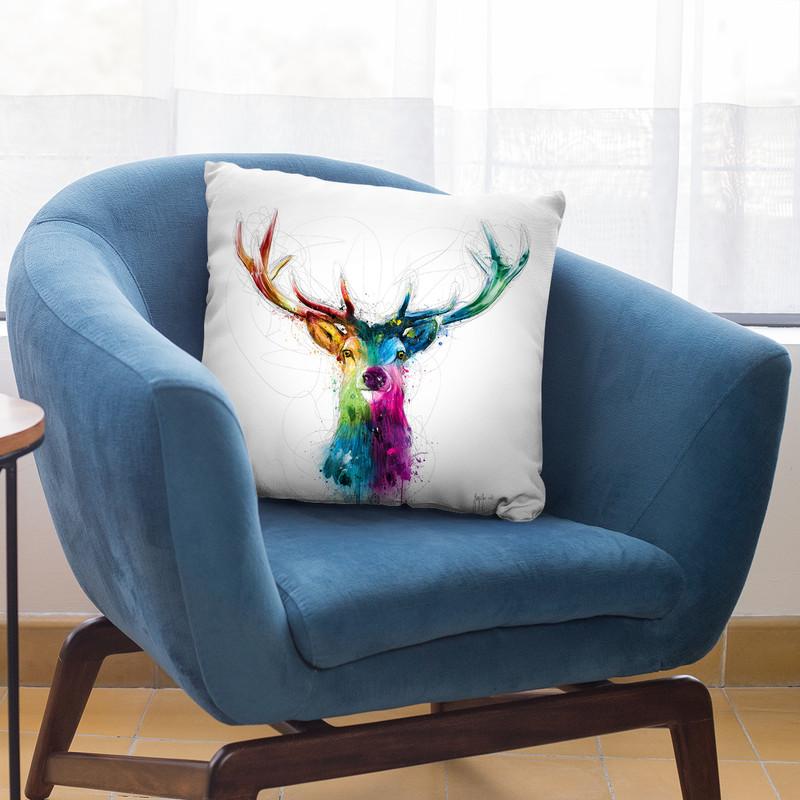 Free And Wild Throw Pillow By Patrice Murciano