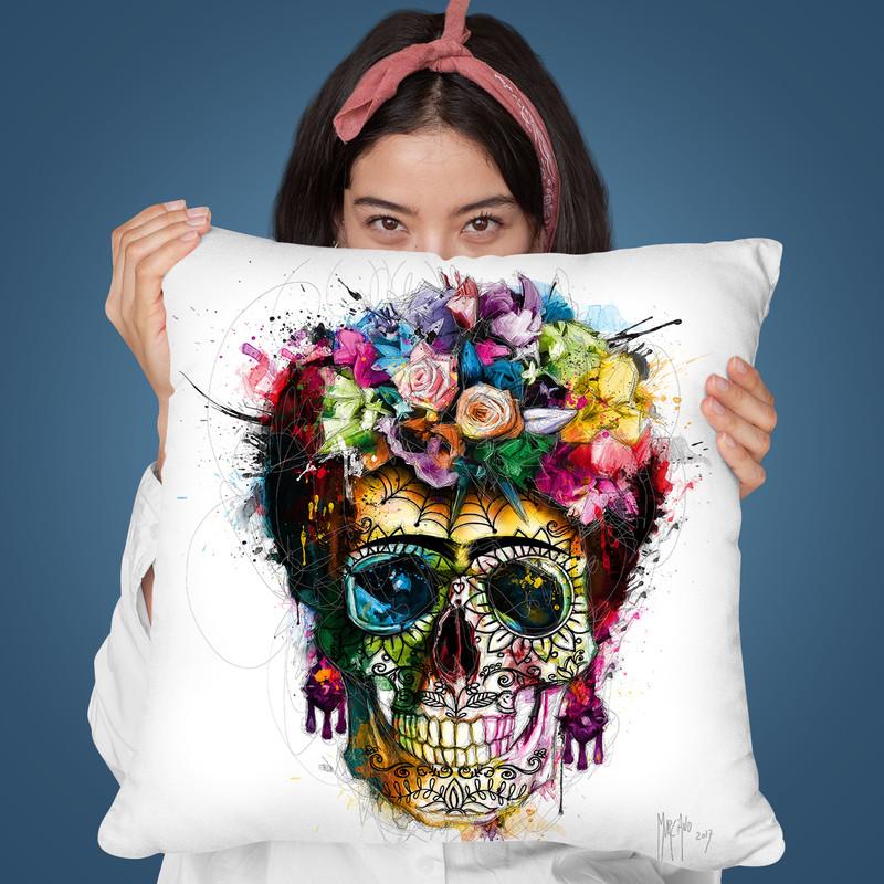 Frida Kahlo Throw Pillow By Patrice Murciano