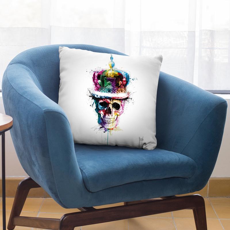 God Save The Queen Throw Pillow By Patrice Murciano