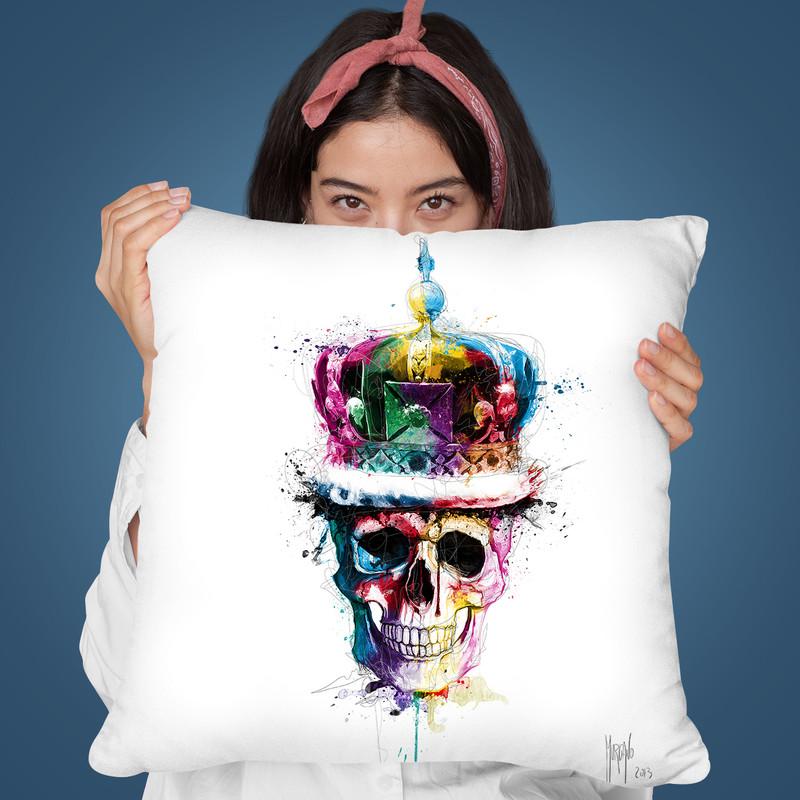 God Save The Queen Throw Pillow By Patrice Murciano