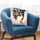 L'Effet Papillon Throw Pillow By Patrice Murciano