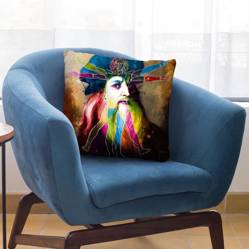 Leonard Throw Pillow By Patrice Murciano