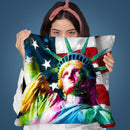 Liberty Throw Pillow By Patrice Murciano