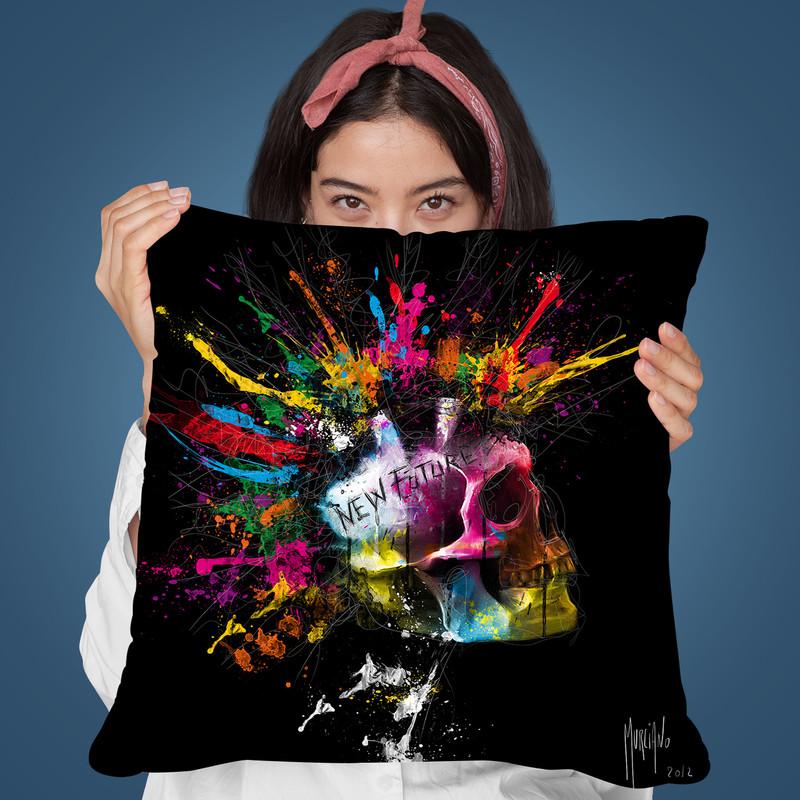 New Future Throw Pillow By Patrice Murciano