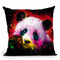 Panda Pop Throw Pillow By Patrice Murciano