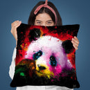 Panda Pop Throw Pillow By Patrice Murciano
