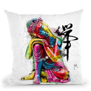 Bouddha Fengui Throw Pillow By Patrice Murciano