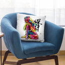Bouddha Fengui Throw Pillow By Patrice Murciano
