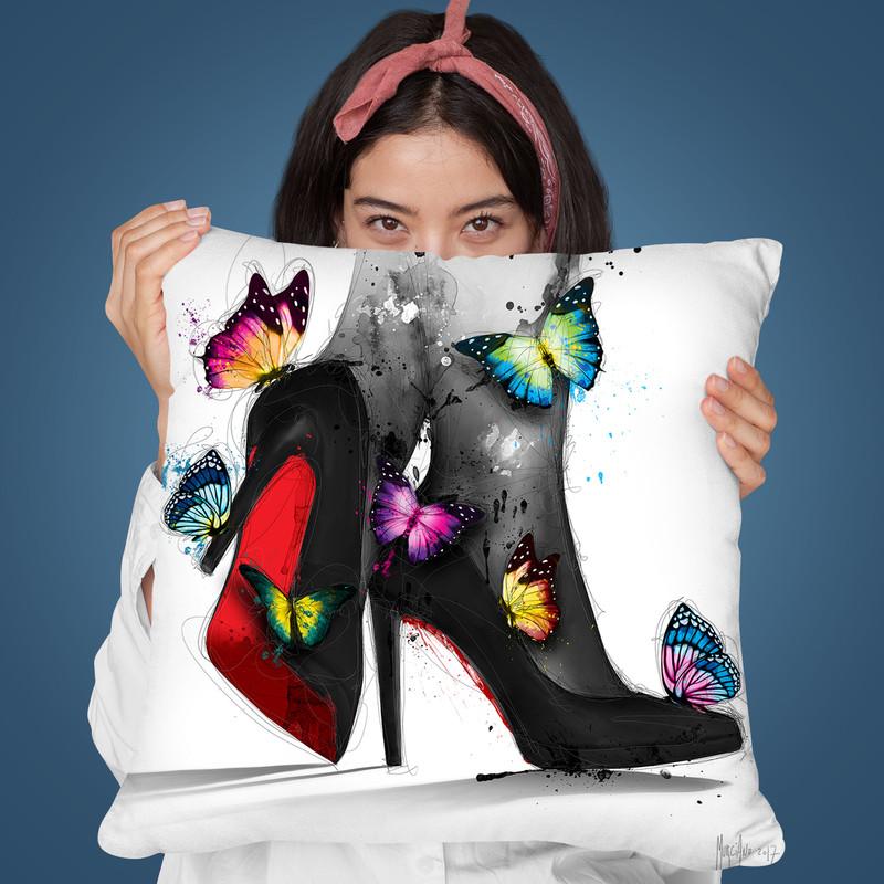 Pour Elle Throw Pillow By Patrice Murciano
