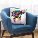 Romantic Flowers Throw Pillow By Patrice Murciano