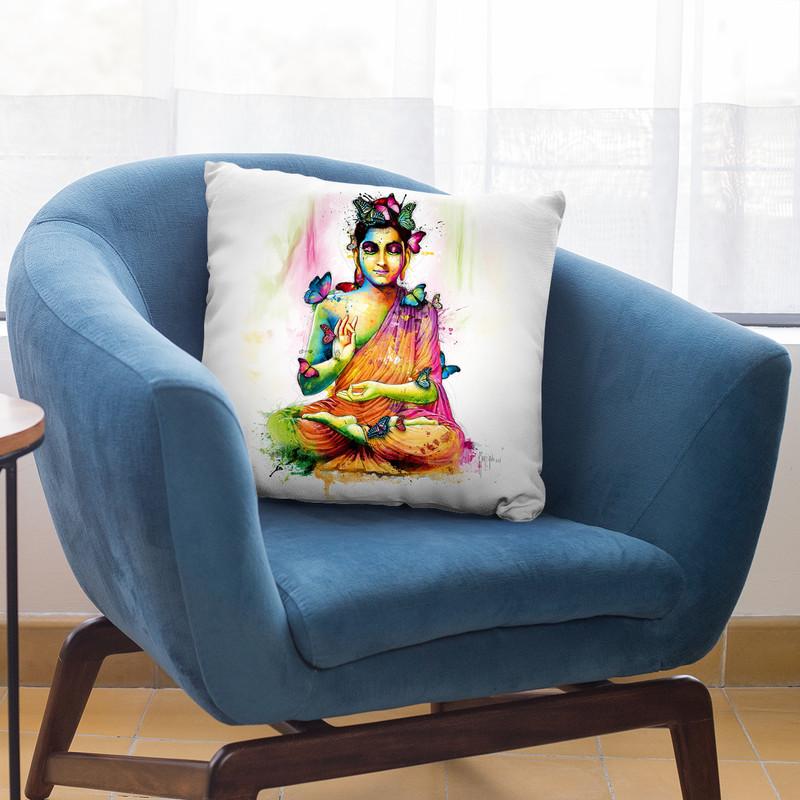 Siddharta Throw Pillow By Patrice Murciano