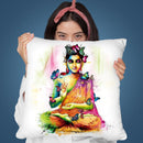 Siddharta Throw Pillow By Patrice Murciano